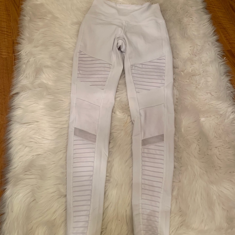 ALO Moto legging white size M